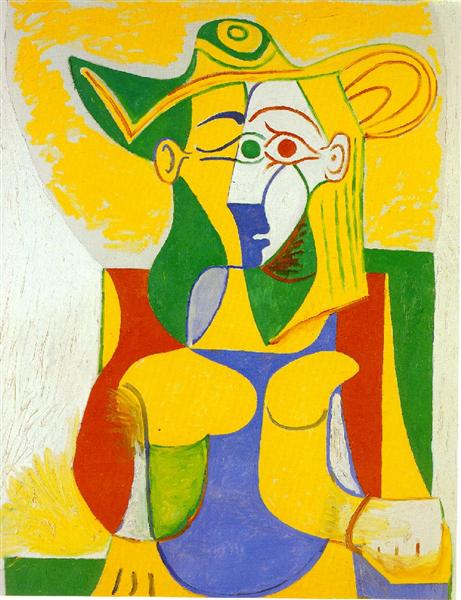 Pablo Picasso Woman Sitting In An Armchair Female Portraits